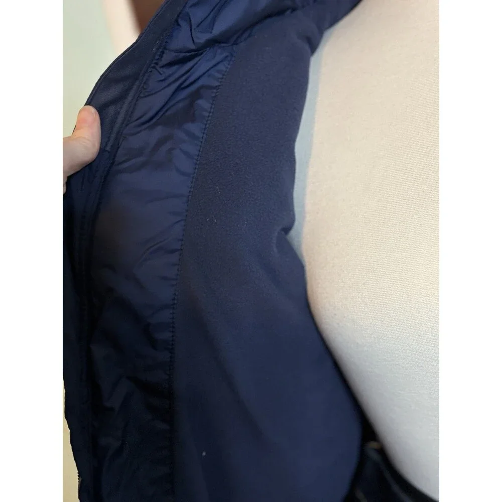 New Mens Puffer Jacket w/ 3M Thinsulate All in Motion Navy Blue Sz M Retail $55